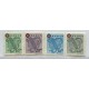 ALEMANIA ESTAMPILLA SEGUNDA GUERRA MUNDIAL OCUPACION ALIADA FRANCESA SERIE COMPLETA NUEVA MINT Yv 38/41 ZONA DE BADEN 120 EUROS !!!